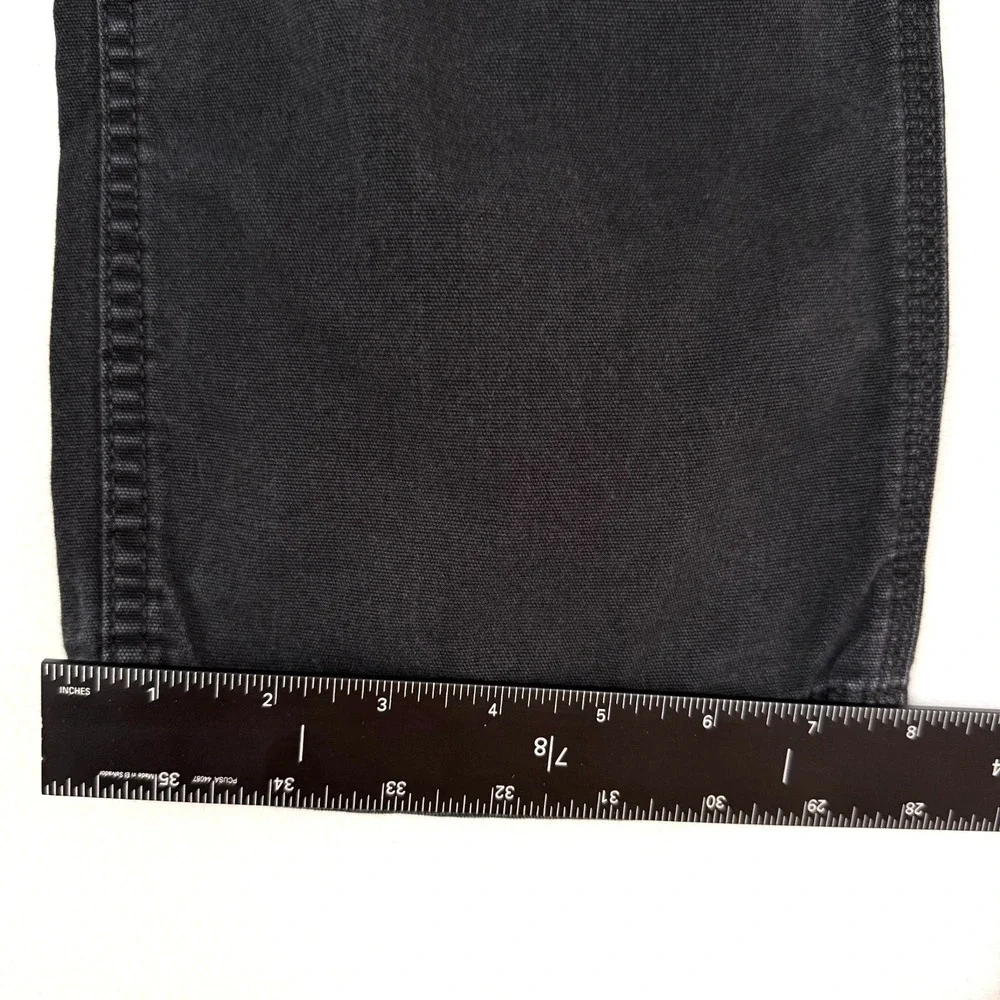 Carhartt Rugged Flex Relaxed Fit‎ Canvas Work Pants Men's 34 x 29 Black